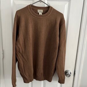 L.L. Bean Men's Brown Sweater